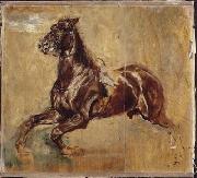 Jean-Louis-Ernest Meissonier Study of a horse oil painting on canvas